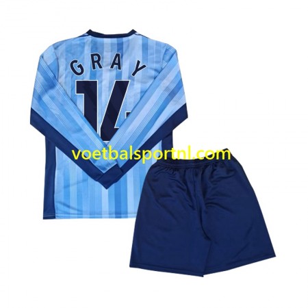 Tottenham Spurs Gray 14 Kind Uit Tenue 2024-25 L/S